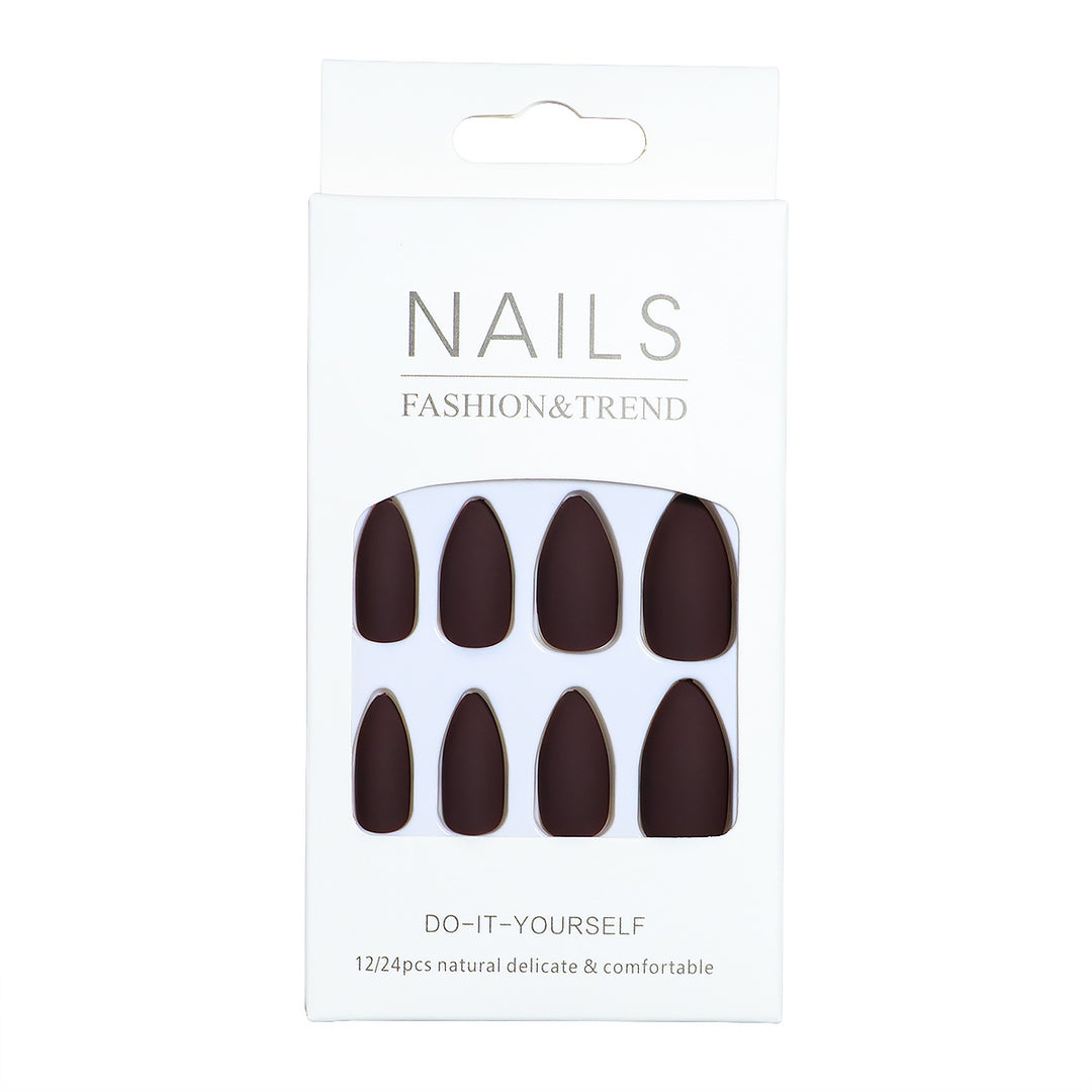 Matte Finish Press-On Nail Extensions Bowlift