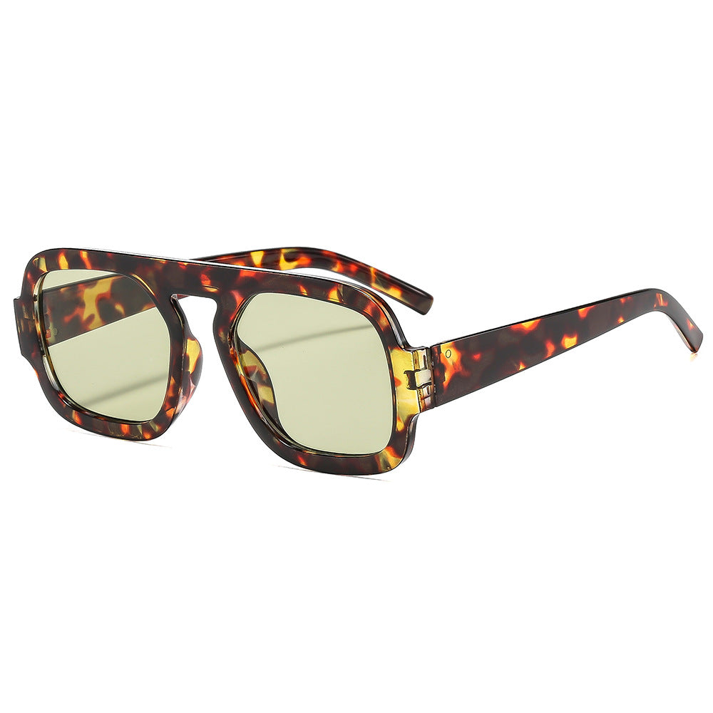 Men's Bold Retro-Inspired Square Sunglasses Bowlift