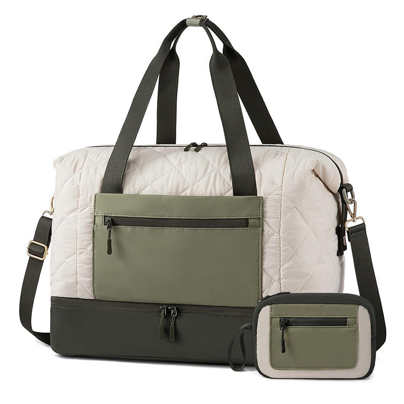 Multifunctional Travel Bag with Insulating Inner Compartment Bowlift