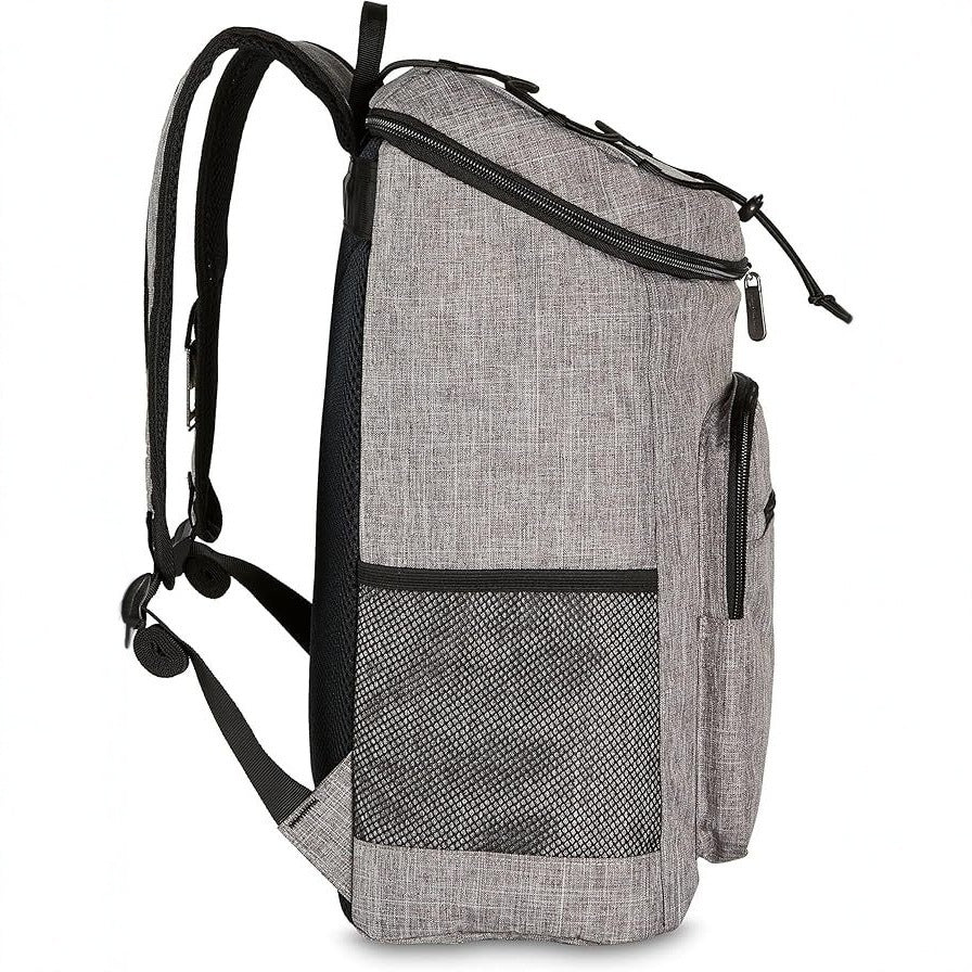 Unisex nano insulated lunch backpack with insulating inner lining and multifunctional organizer pockets Bowlift