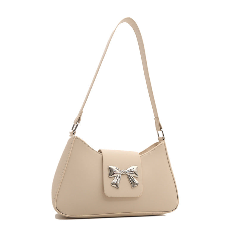Stylish Bow Accent Handbag Bowlift