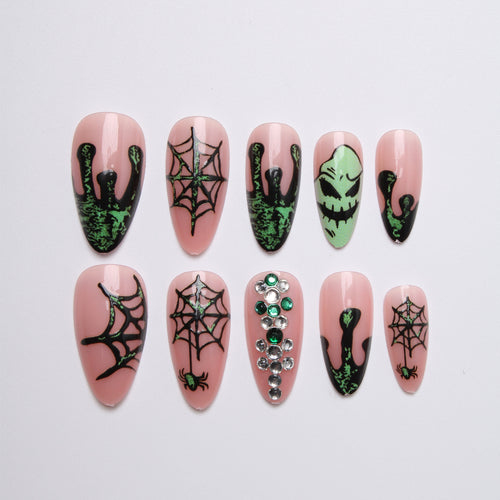 Creative Nail Art Set with Halloween Motifs Bowlift