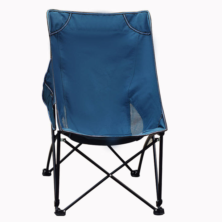 Ladies Comfortable Outdoor Folding Chair with Mesh Upholstery Bowlift