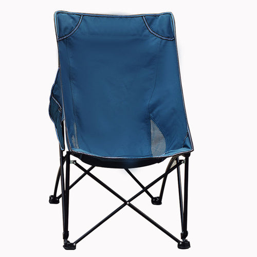 Ladies Comfortable Outdoor Folding Chair with Mesh Upholstery Bowlift