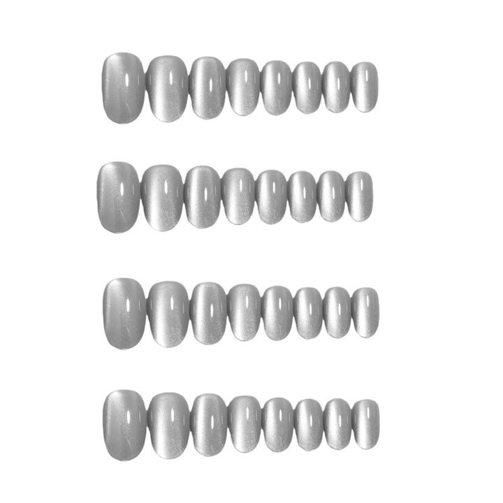 Glossy Finish Press-On Nail Set Bowlift