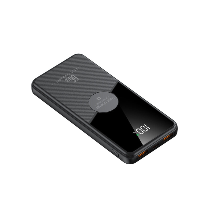 Powerbank with Integrated Digital Charging Display and Fast Charging Function Bowlift