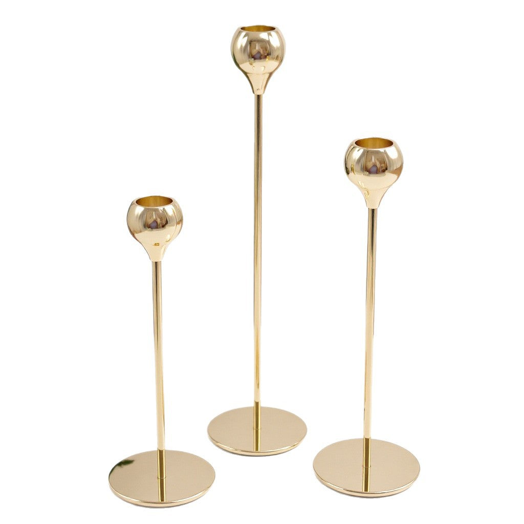Chrome metal wig and hat display stand with weighted round base Bowlift