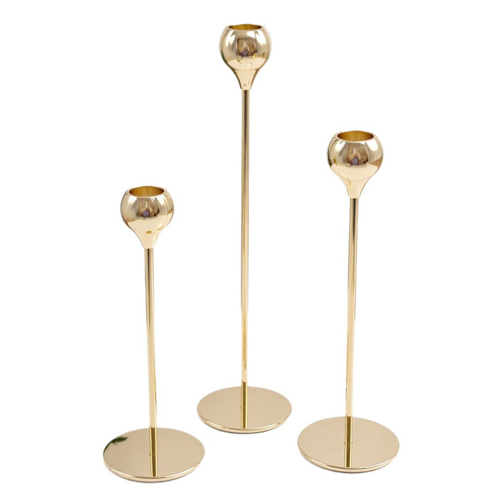 Chrome metal wig and hat display stand with weighted round base Bowlift