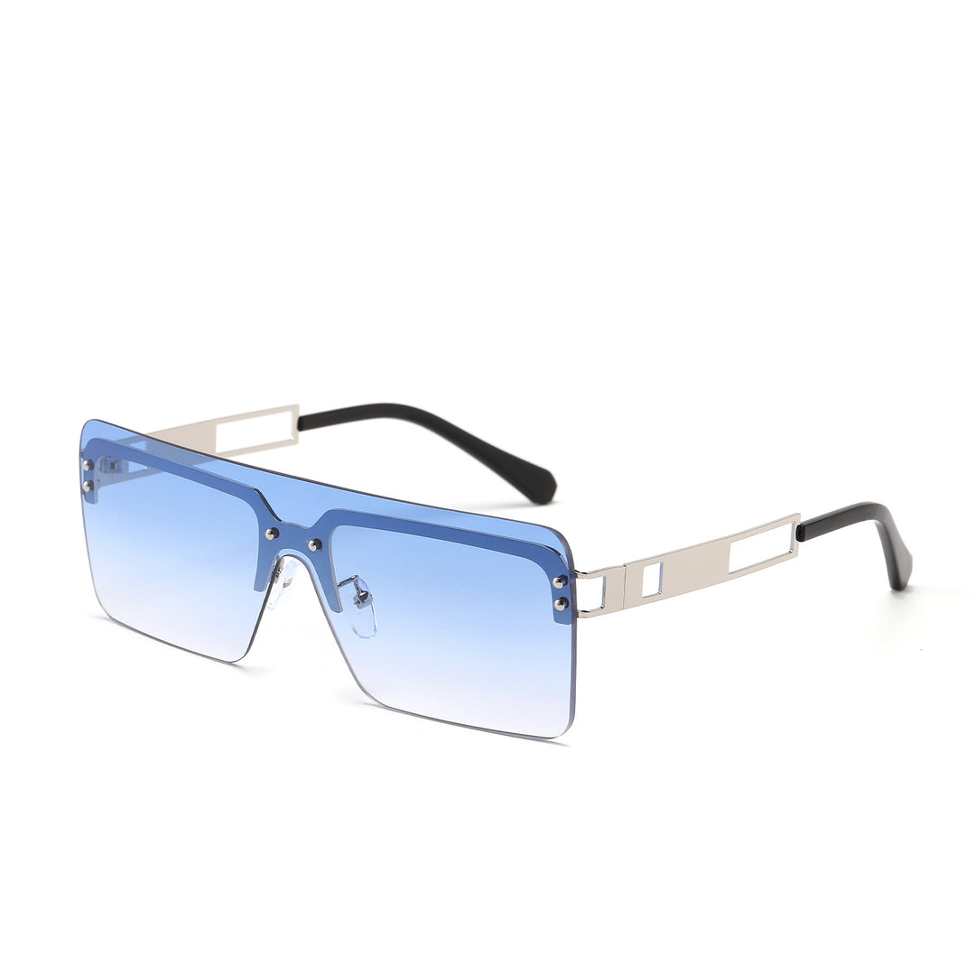 Ladies oversized sunglasses with modern geometric design Bowlift