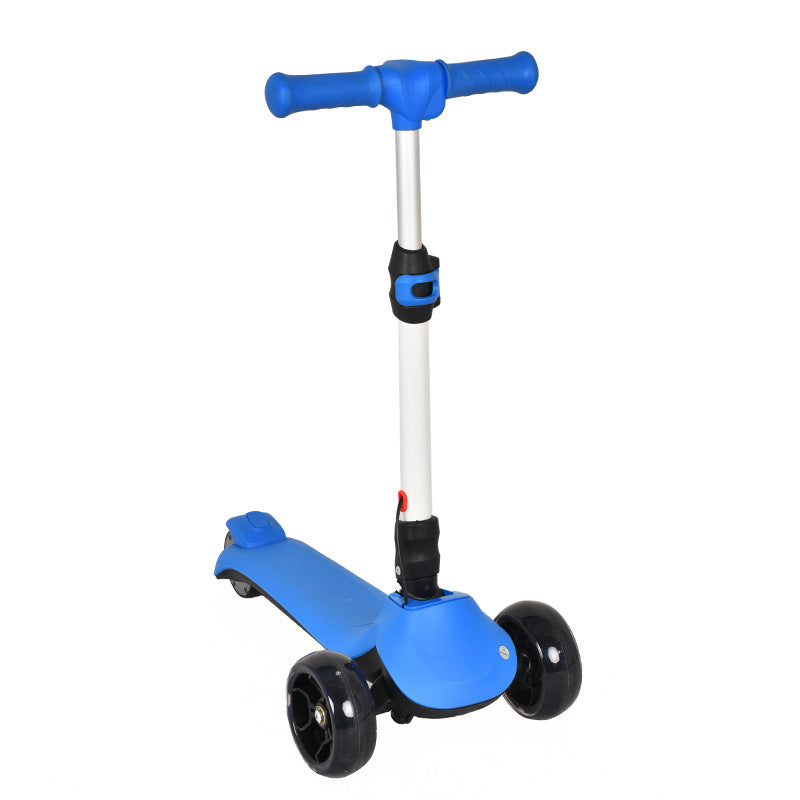 Three-Wheel Adjustable Height Kick Scooter Bowlift