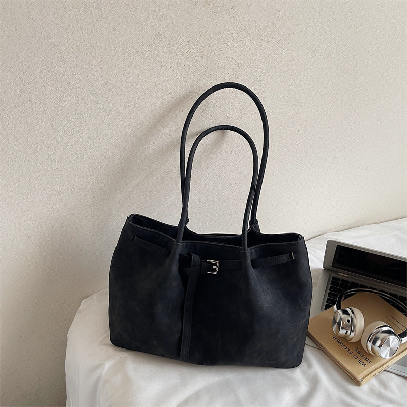 Versatile Leather Tote Bag Bowlift