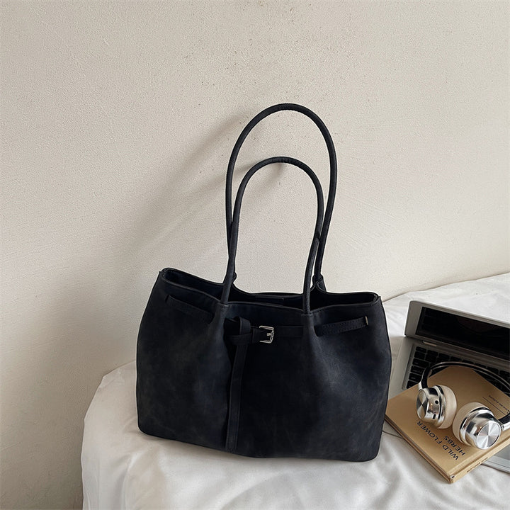 Versatile Leather Tote Bag Bowlift