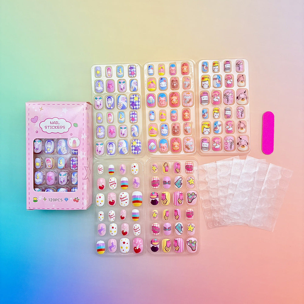 Creative Cartoon Nail Art Sticker Set Bowlift