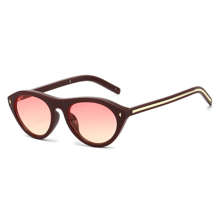 Retro-Inspired Geometric Sunglasses Bowlift
