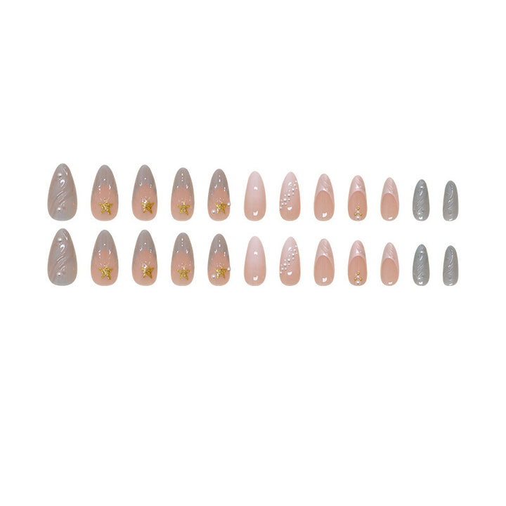 Artistic Gel Press-On Nail Tips Bowlift