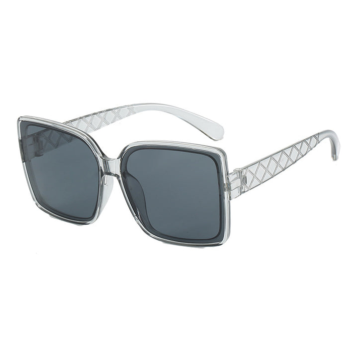 Women's fashionable square sunglasses with elegant frame Bowlift
