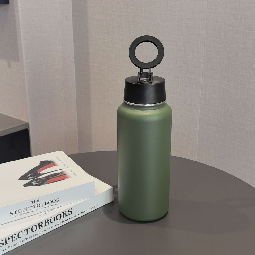 Unisex Sporty Stainless Steel Water Bottle Bowlift
