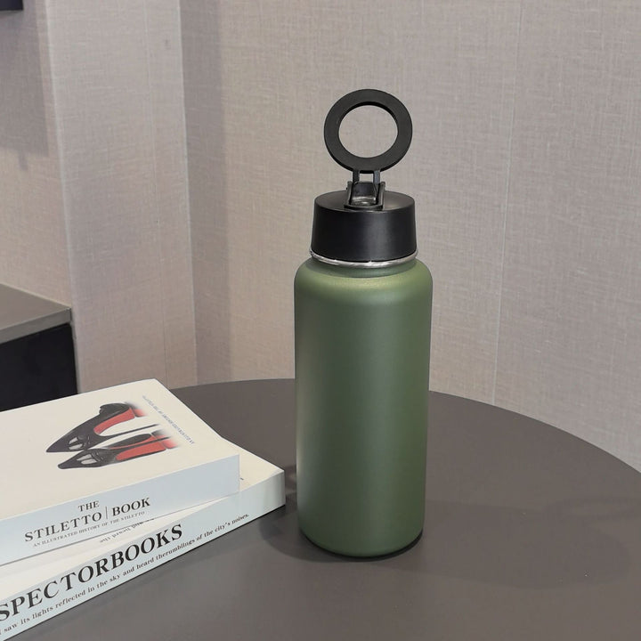 Unisex Sporty Stainless Steel Water Bottle Bowlift