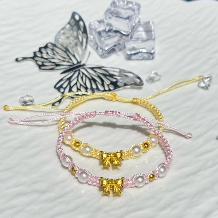 Adjustable Bow Charm Bracelet Bowlift 1788856994
