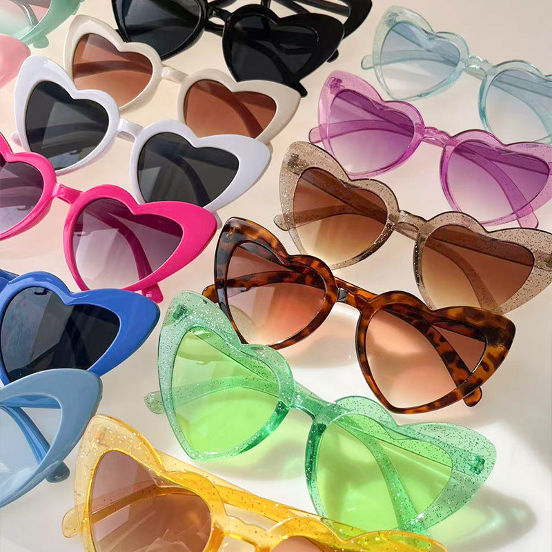 Vintage Heart-Frame Sunglasses Bowlift