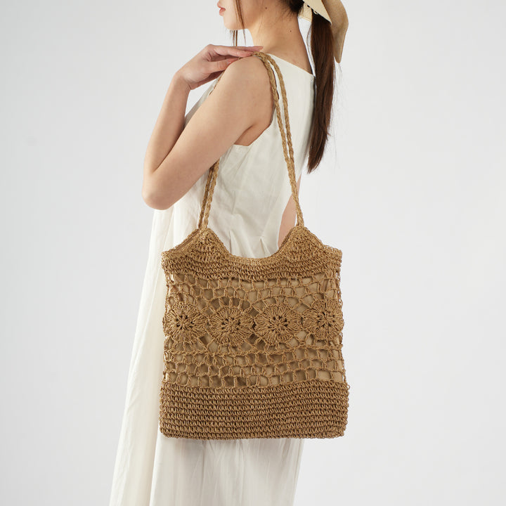 Handmade Macrame Tote Bag Bowlift