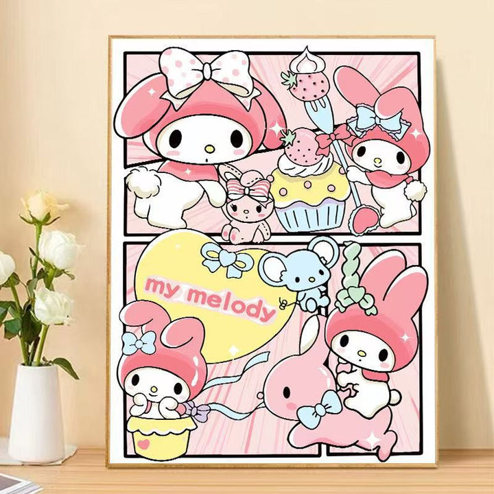 Cute Cartoon Character Art Print Bowlift