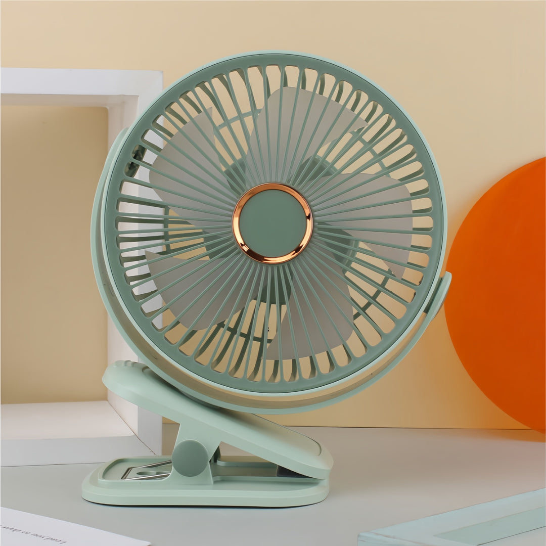 Women Portable Table Fan with Adjustable Tilt Bowlift