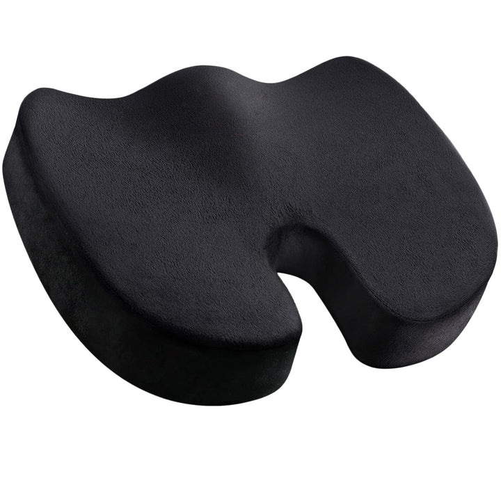 Ergonomic Memory Foam Coccyx Support Seat Cushion with Breathable Mesh Cover Bowlift