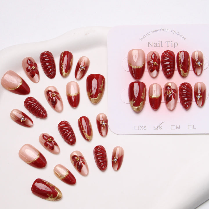 Elegant Press-On Nail Tips Bowlift