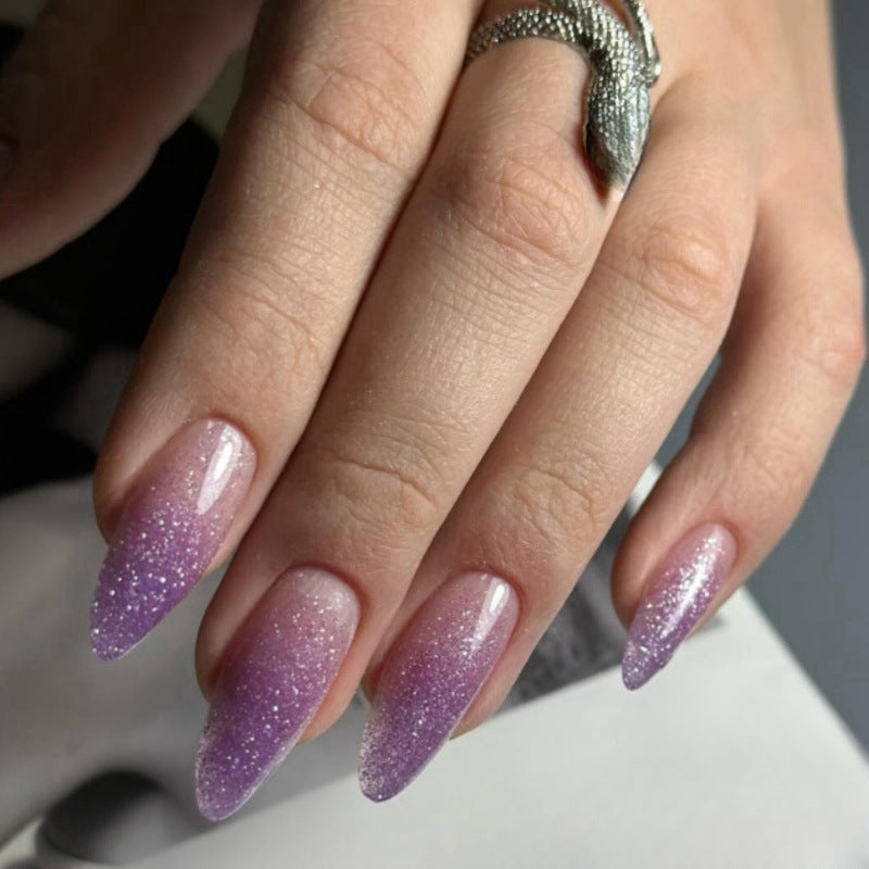 Glossy Ombre Stiletto Press-On Nail Set Bowlift