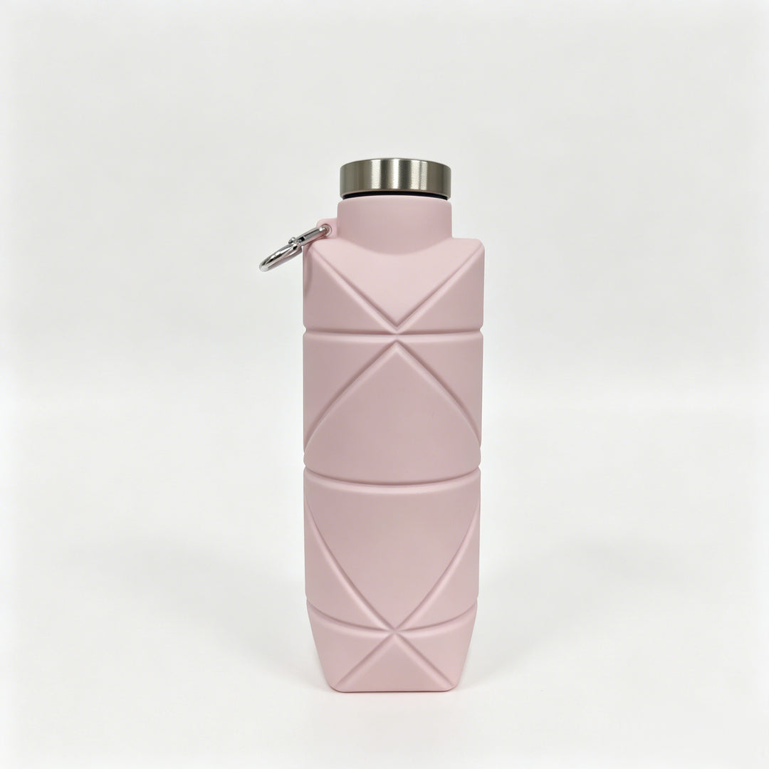 Insulated Geometric Silicone Sleeve Water Bottle Bowlift