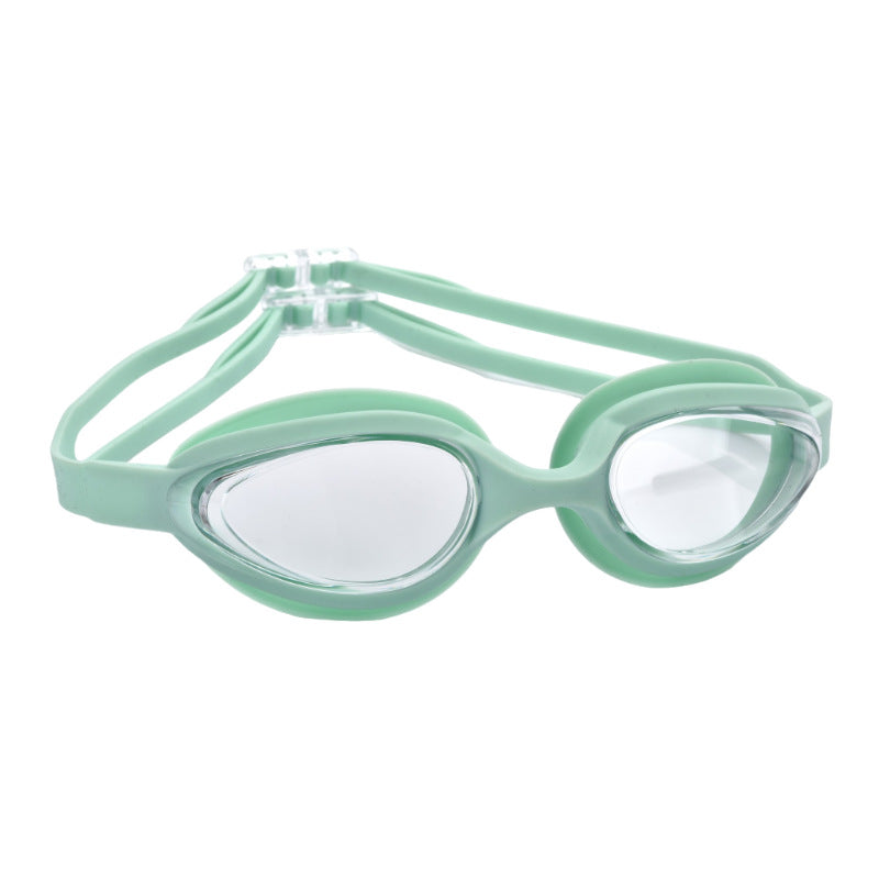Sport swim goggles with adjustable head strap and UV protection Bowlift