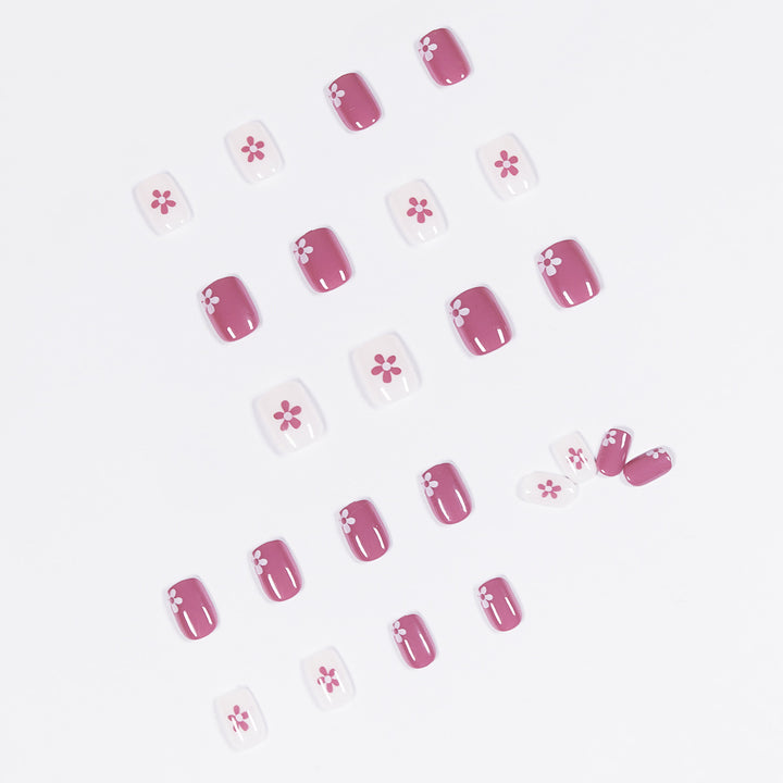 Artful Nail Art with Floral Elements Bowlift