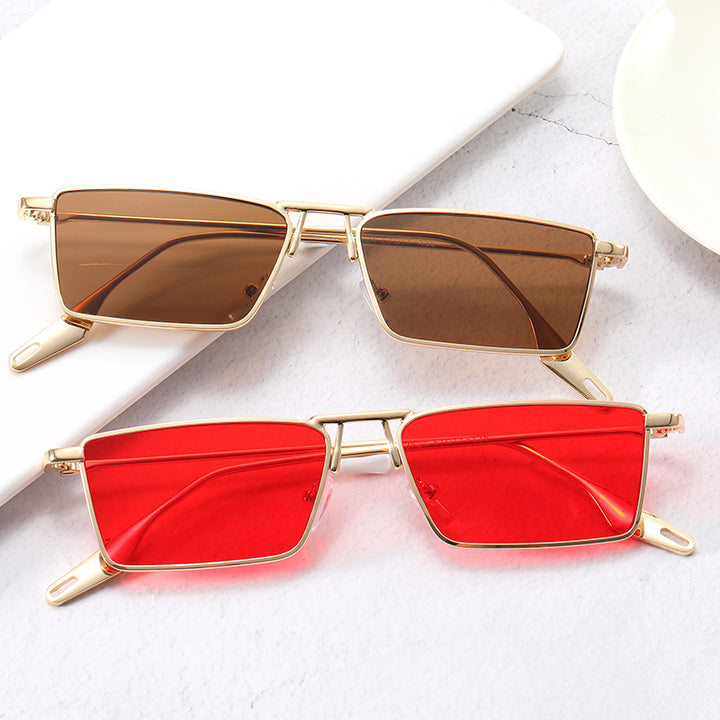 Women elegant glasses with filigree metal frame Bowlift