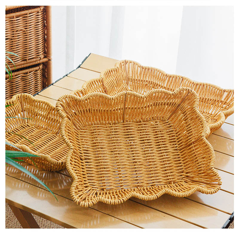 Decorative Woven Storage Bowlift