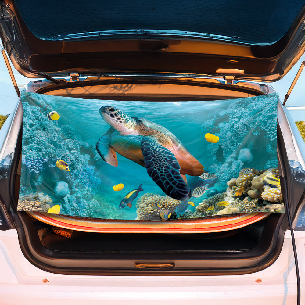 Beach blanket with cheerful summer motif Bowlift