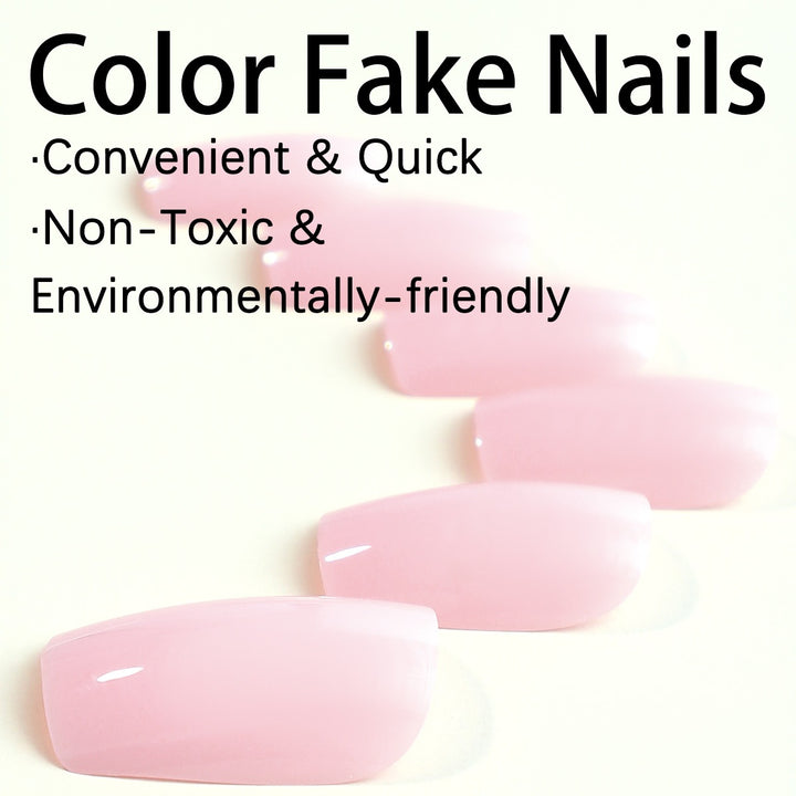 Artificial nails in natural look Bowlift