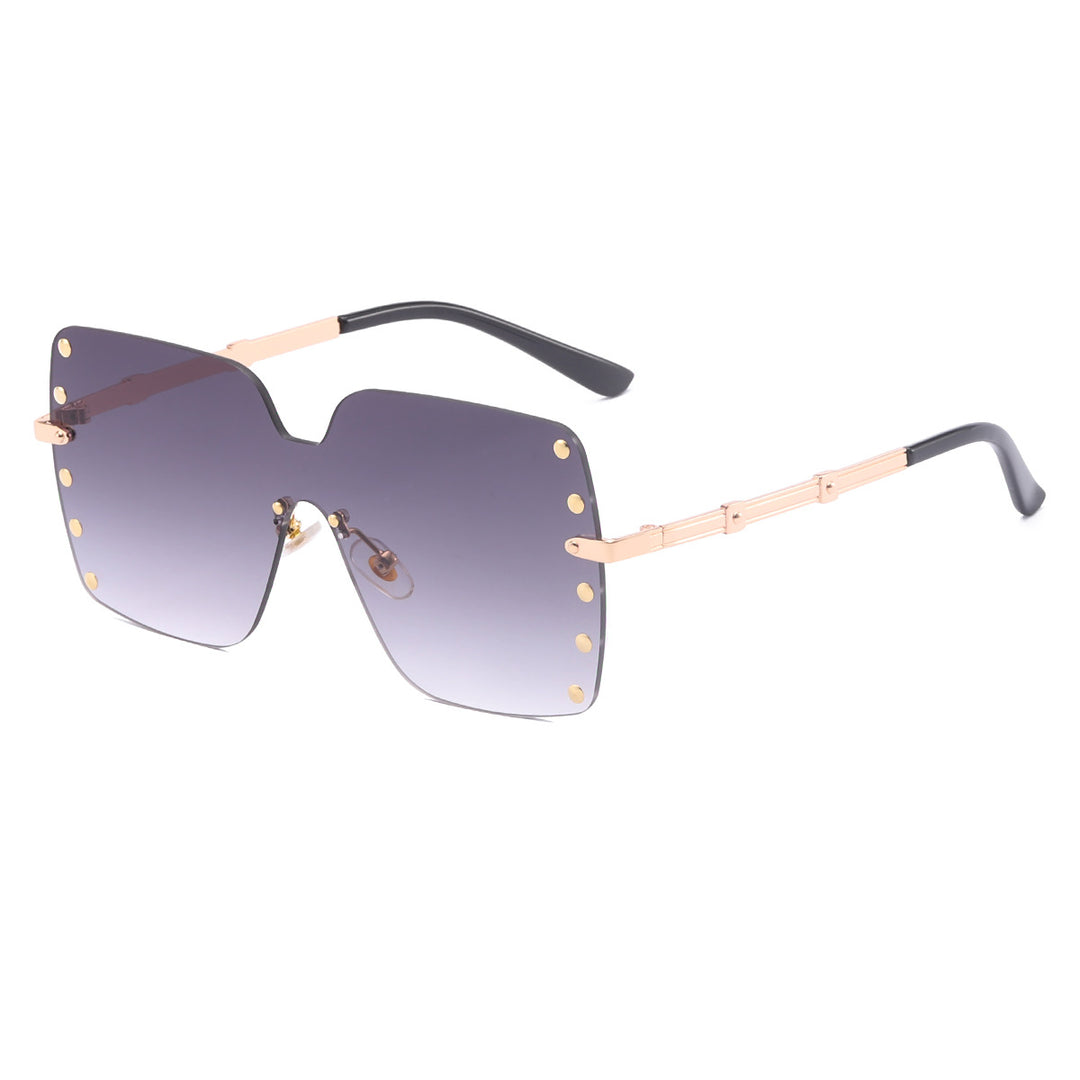 Women's oversized sunglasses with fashionable frame Bowlift