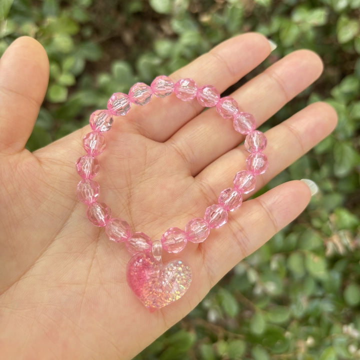 Cute bracelet with elephant charm Made of glass Bowlift
