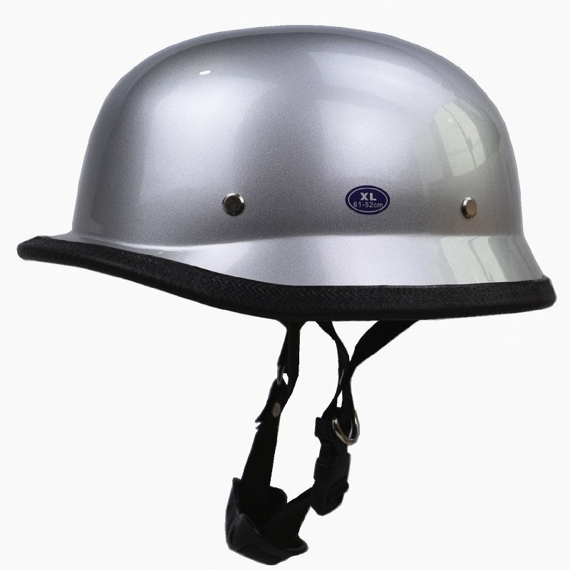 Vintage Half-Helmet Motorcycle Headgear Bowlift