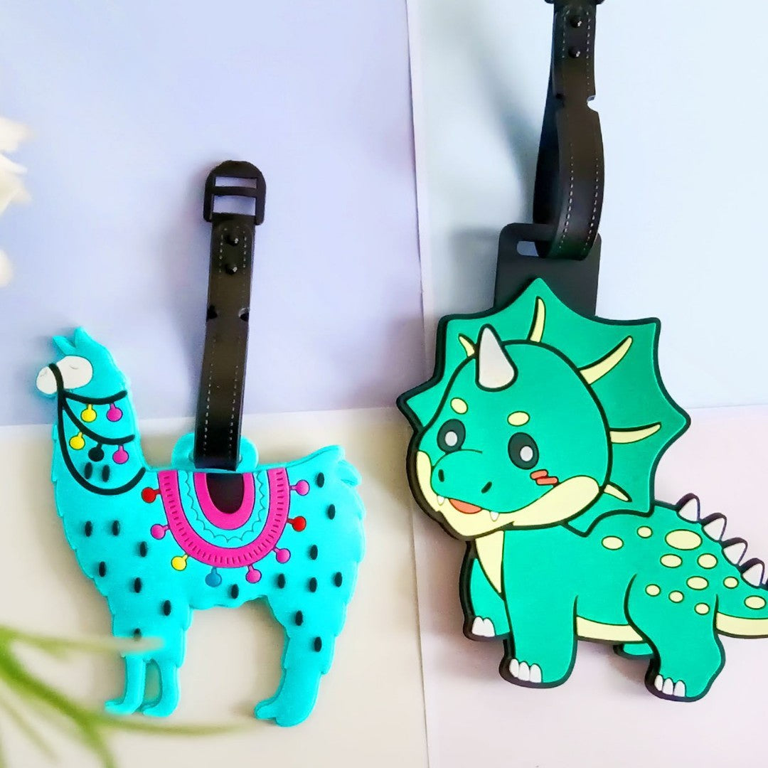 Unisex Cute French Bulldog Luggage Tag Bowlift