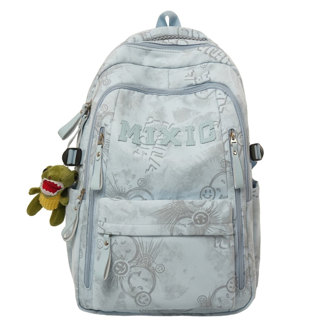 Urban Graphic Print School Backpack Bowlift