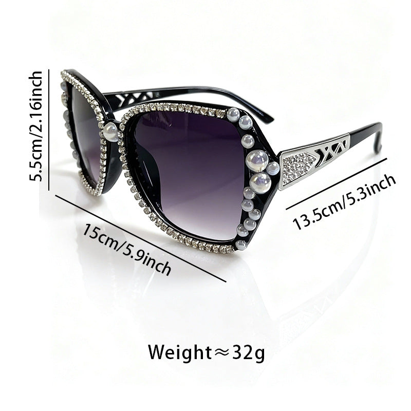 Ornate Cat-Eye Sunglasses Bowlift