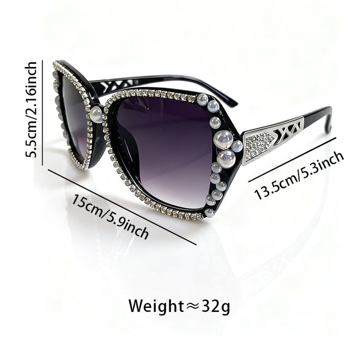 Ornate Cat-Eye Sunglasses Bowlift