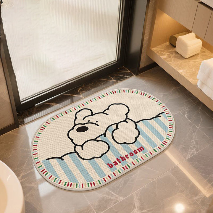 Bathroom Rug Bowlift