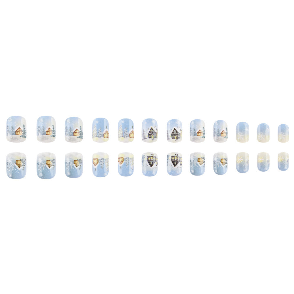 Winter-Themed Nail Art Set Bowlift