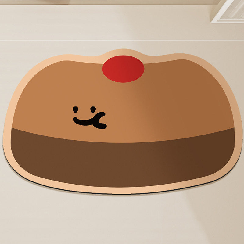 Playful Cloud-Shaped Bath Mat Bowlift