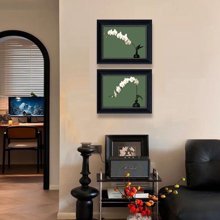 Framed Flower Artwork