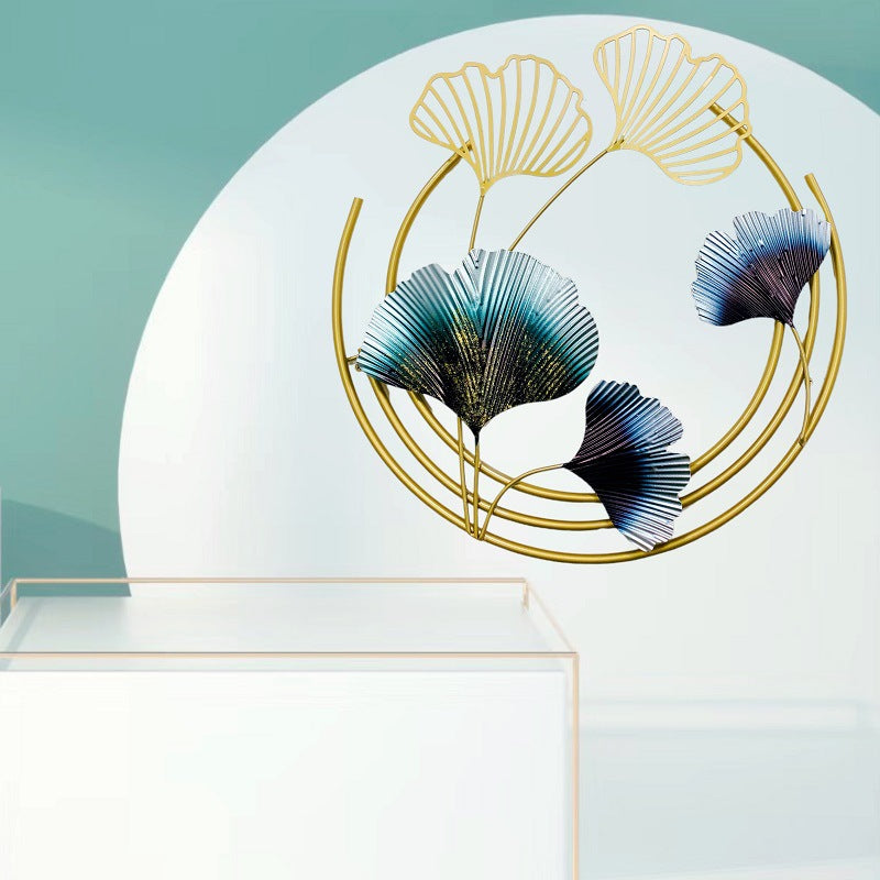 Elegant Botanical Metal Wall Art Bowlift