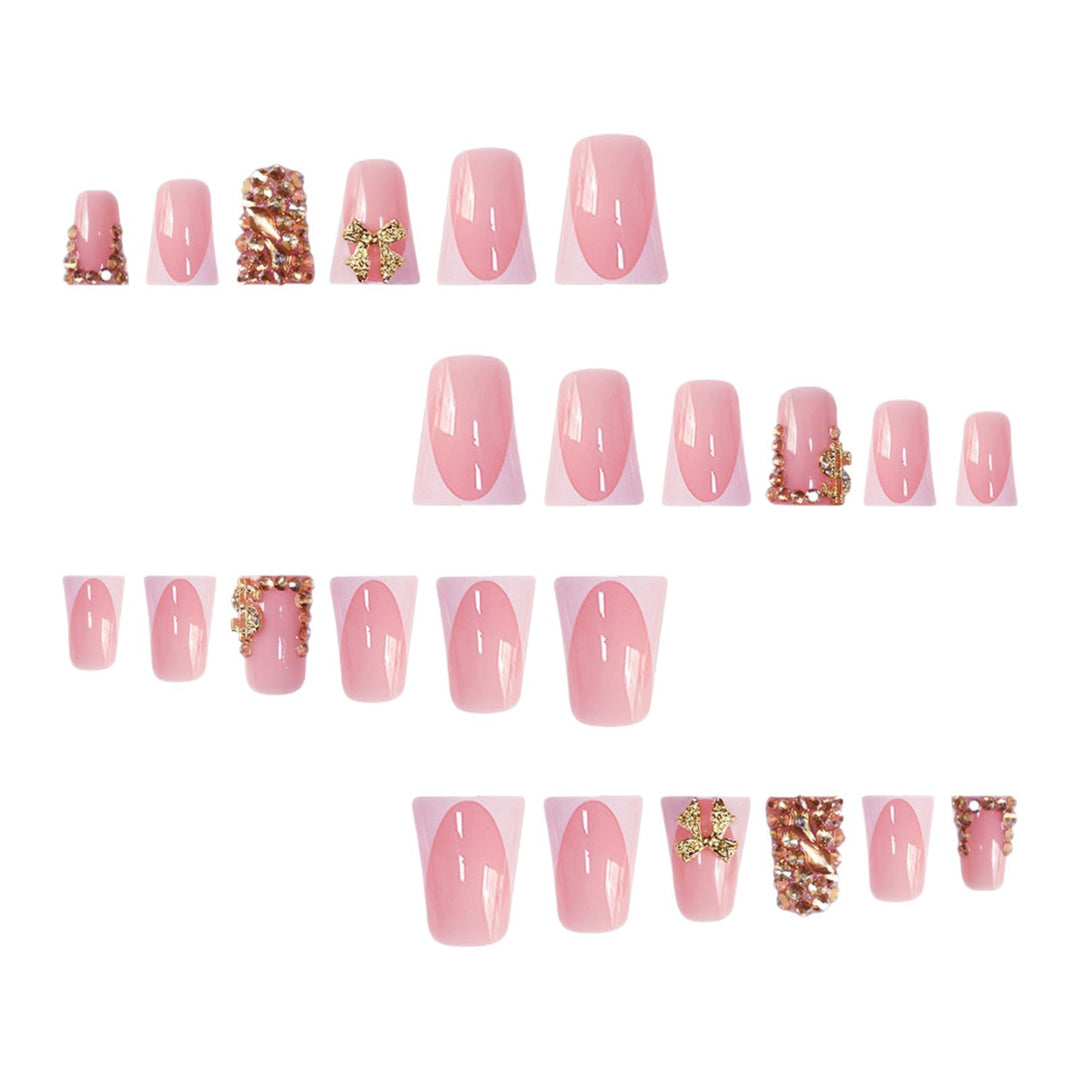 3D Decorative Press-On Nail Set Bowlift